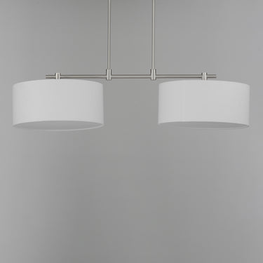 Maxim Lighting Bongo 2-Light Pendant Satin Nickel