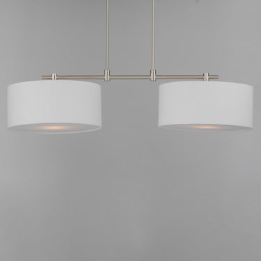 Maxim Lighting Bongo 2-Light Pendant Satin Nickel