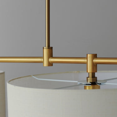 Maxim Lighting Bongo 3-Light Pendant Natural Aged Brass