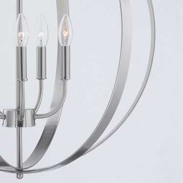 Maxim Lighting Provident 5-Light Chandelier Satin Nickel