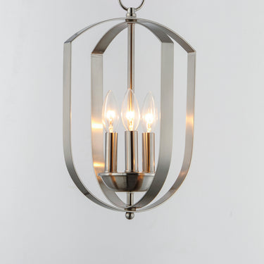 Maxim Lighting Provident 3-Light Chandelier Satin Nickel