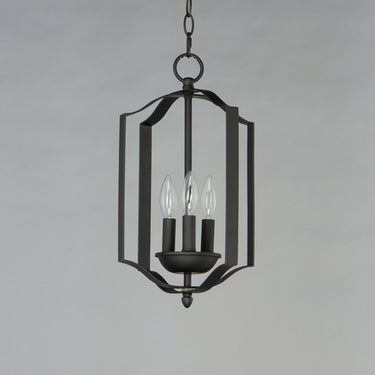 Maxim Lighting Provident 3-Light Chandelier Black