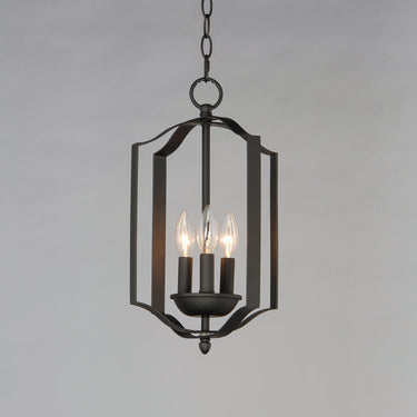 Maxim Lighting Provident 3-Light Chandelier Black