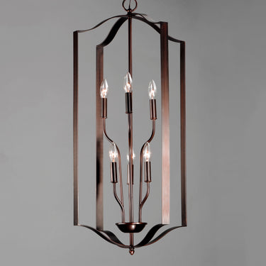 Maxim Lighting Provident 6-Light Chandelier Oil Rubbed Bronze