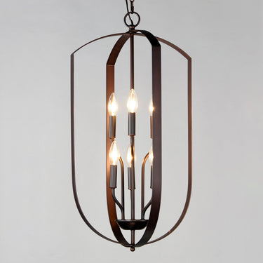 Maxim Lighting Provident 6-Light Chandelier Oil Rubbed Bronze