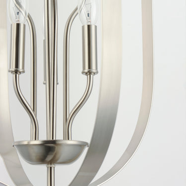 Maxim Lighting Provident 6-Light Chandelier Satin Nickel