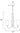 Maxim Lighting Logan 3-Light Chandelier Oil Rubbed Bronze