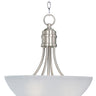 Maxim Lighting Logan 3-Light Pendant Satin Nickel