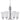 Maxim Lighting Logan 5-Light Chandelier Satin Nickel