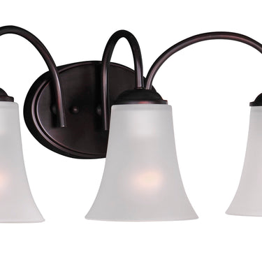 Maxim Lighting Logan 3-Light Bath Vanity Oil Rubbed Bronze