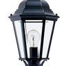 Maxim Lighting Westlake Cast Outdoor Pole/Post Lantern Black