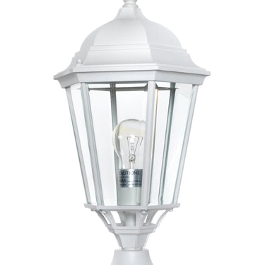 Maxim Lighting Westlake Cast Outdoor Pole/Post Lantern White