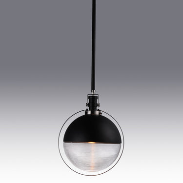 Maxim Lighting Axiom LED Pendant Black/Satin Nickel