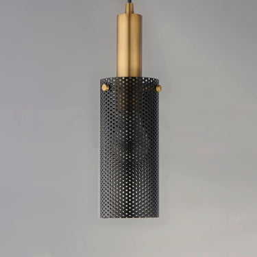 Maxim Lighting Perf Mini Pendant Black/Satin Brass