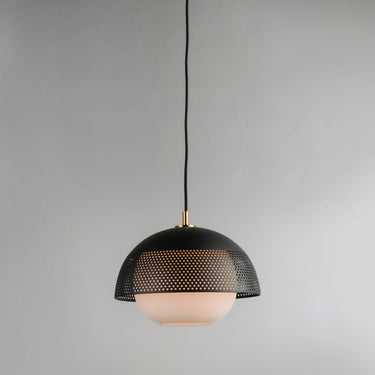 Maxim Lighting Perf Pendant Black/Satin Brass