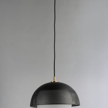 Maxim Lighting Perf Pendant Black/Satin Brass