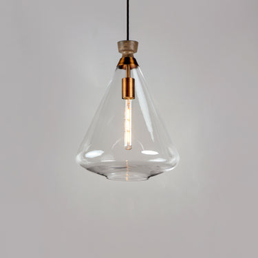 Maxim Lighting Abbott Pendant Weathered Oak/Antique Brass