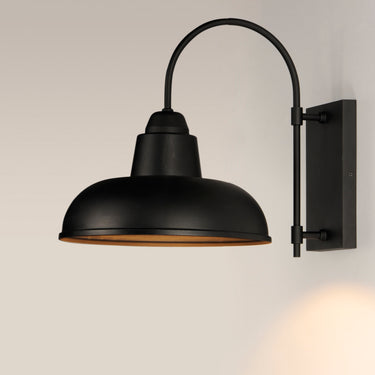 Maxim Lighting Industrial Outdoor Wall Sconce Black