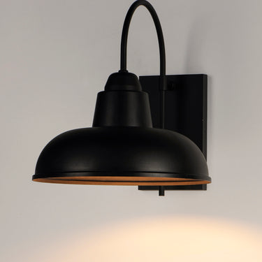 Maxim Lighting Industrial Outdoor Wall Sconce Black