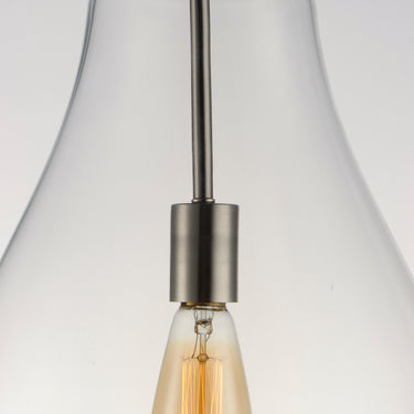 Maxim Lighting Gourd Pendant Satin Nickel