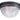 Maxim Lighting Portside Flush Mount Oil Rubbed Bronze/Antique Brass