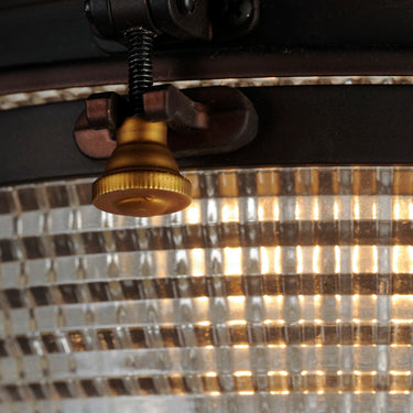 Maxim Lighting Portside Flush Mount Oil Rubbed Bronze/Antique Brass