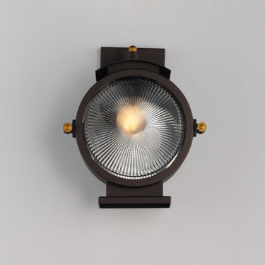 Maxim Lighting Portside Outdoor Wall Sconce Oil Rubbed Bronze/Antique Brass