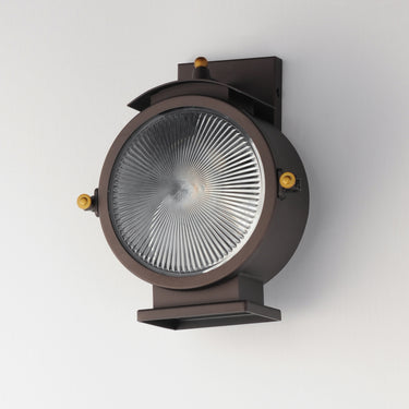 Maxim Lighting Portside Outdoor Wall Sconce Oil Rubbed Bronze/Antique Brass