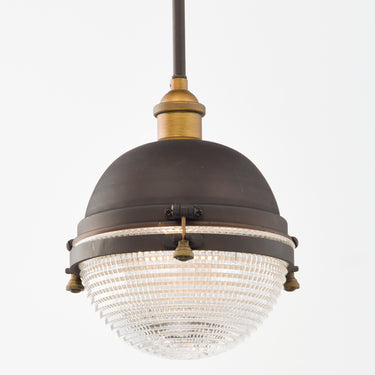 Maxim Lighting Portside 10" Outdoor Pendant Oil Rubbed Bronze/Antique Brass
