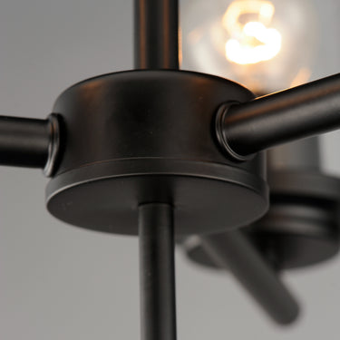Maxim Lighting Corona 3-Light Chandelier Black