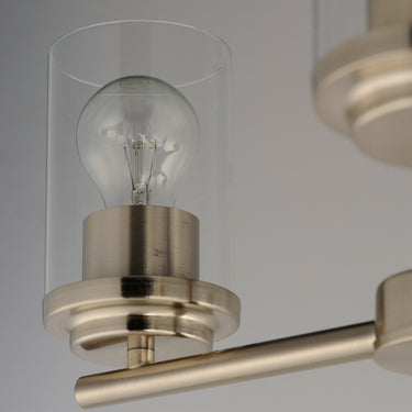 Maxim Lighting Corona 3-Light Chandelier Satin Nickel