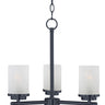 Maxim Lighting Corona 3-Light Chandelier Black