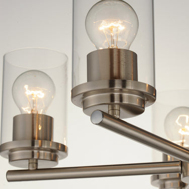 Maxim Lighting Corona 5-Light Chandelier Satin Nickel