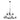 Maxim Lighting Corona 9-Light Chandelier Black