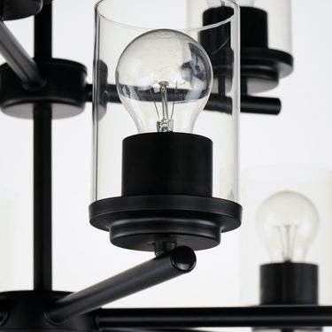 Maxim Lighting Corona 9-Light Chandelier Black