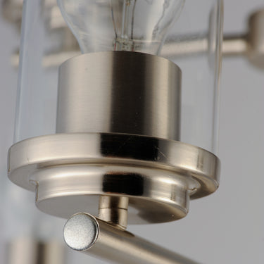 Maxim Lighting Corona 9-Light Chandelier Satin Nickel