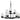 Maxim Lighting Corona 9-Light Chandelier Black