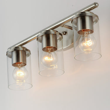 Maxim Lighting Corona 3-Light Bath Vanity Satin Nickel