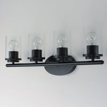 Maxim Lighting Corona 4-Light Bath Vanity Black