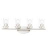 Maxim Lighting Corona 4-Light Bath Vanity Satin Nickel