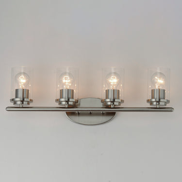Maxim Lighting Corona 4-Light Bath Vanity Satin Nickel