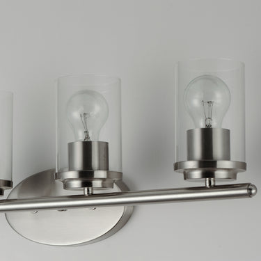Maxim Lighting Corona 4-Light Bath Vanity Satin Nickel