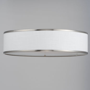 Maxim Lighting Prime 20" LED Flush Mount Satin Nickel