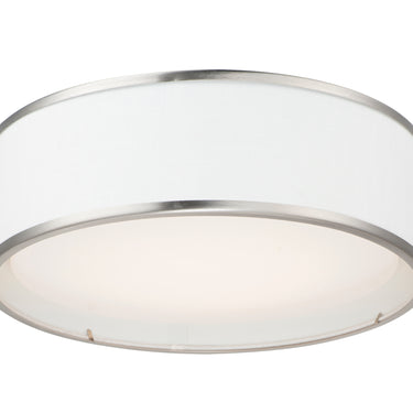 Maxim Lighting Prime 16" LED Flush Mount 120-277V Satin Nickel