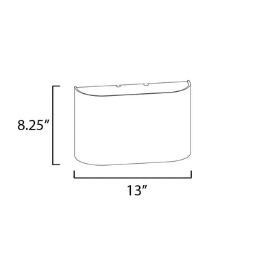 Maxim Lighting Prime 13" Wide LED Sconce 120-277 UNV Dim 