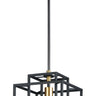 Maxim Lighting Liner Pendant Black/Satin Brass