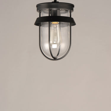 Maxim Lighting Breakwater Outdoor Pendant/Semi-Flush Black