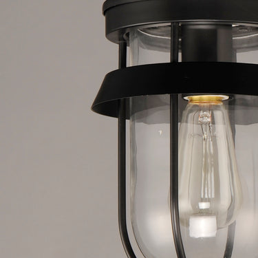 Maxim Lighting Breakwater Outdoor Pendant/Semi-Flush Black