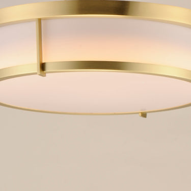 Maxim Lighting Rogue 13" 2-Light Flush Mount Satin Brass