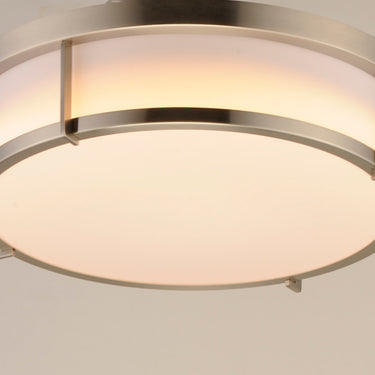 Maxim Lighting Rogue 13" 2-Light Flush Mount Satin Nickel